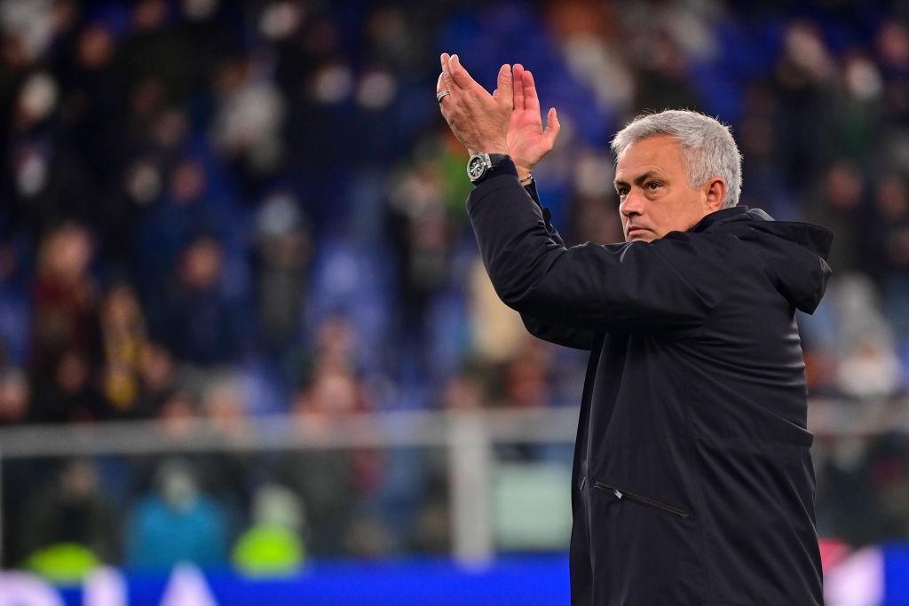 Il tecnico della Roma José Mourinho (AS Roma via Getty Images)