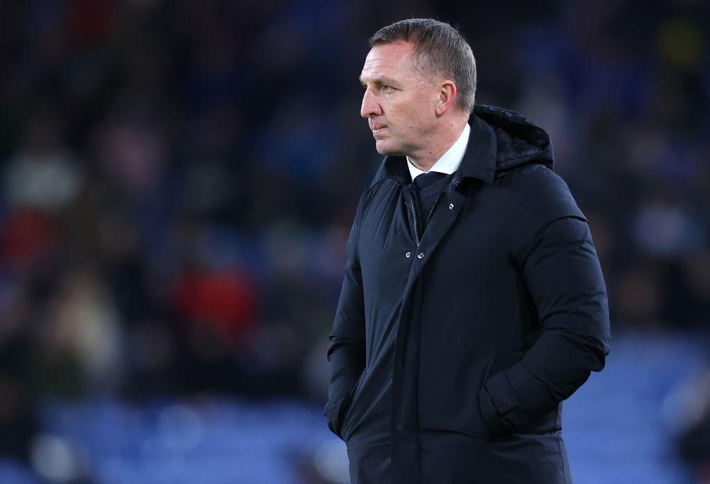 Brendan Rodgers, allenatore del Leicester (Getty Images) 