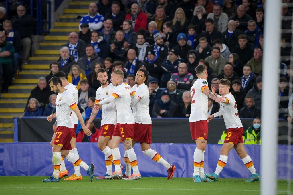 La Roma a Leicester (Getty Images)