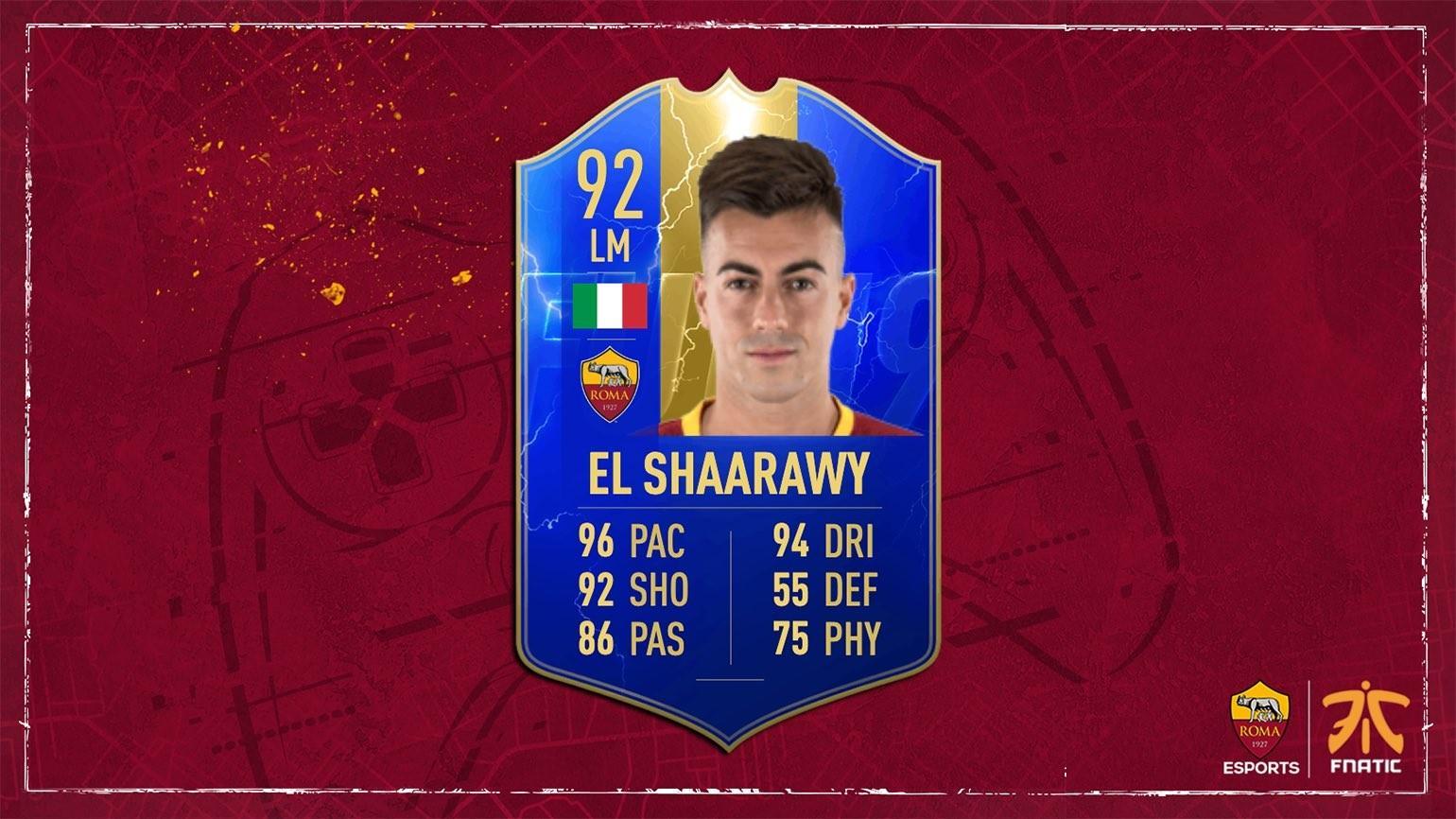 La carta di El Shaarawy su Fifa19 