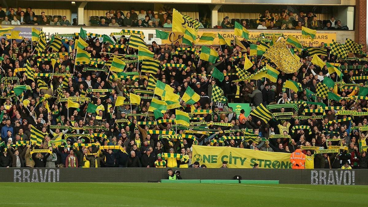 I tifosi del Norwich City, primo club di Premier League a bloccare il prezzo dei biglietti per le partite in casa 