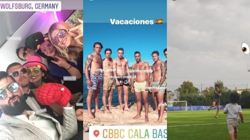 FOTO - El Shaarawy a Ibiza, Fazio e Pastore in Italia: dove sono in vacanza i giocatori della Roma