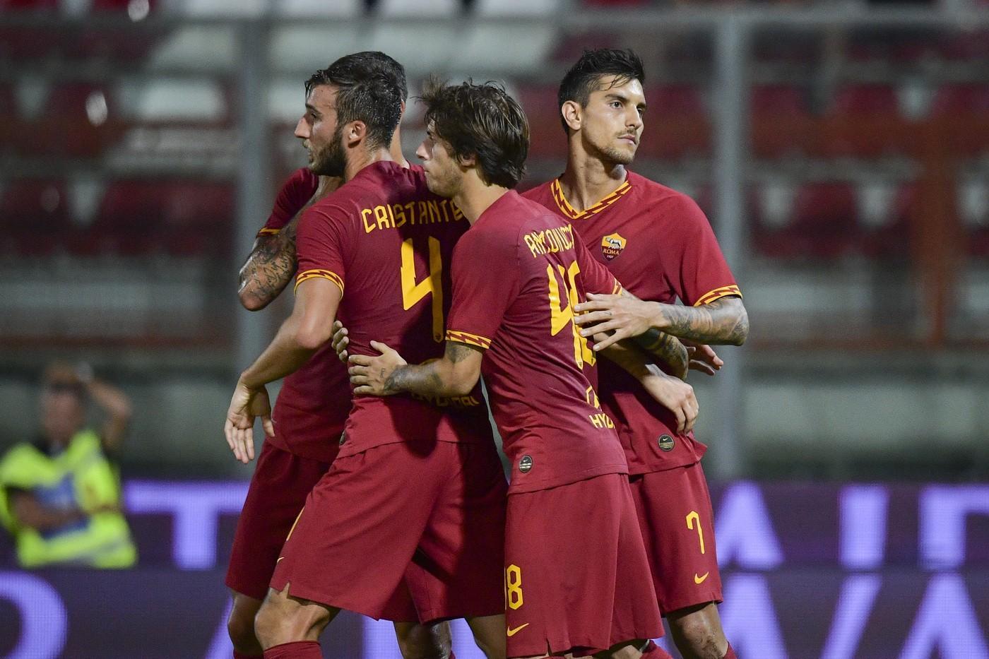 Roma-Athletic Club 2-2: ancora luci e ombre. I tifosi acclamano Dzeko©LaPresse