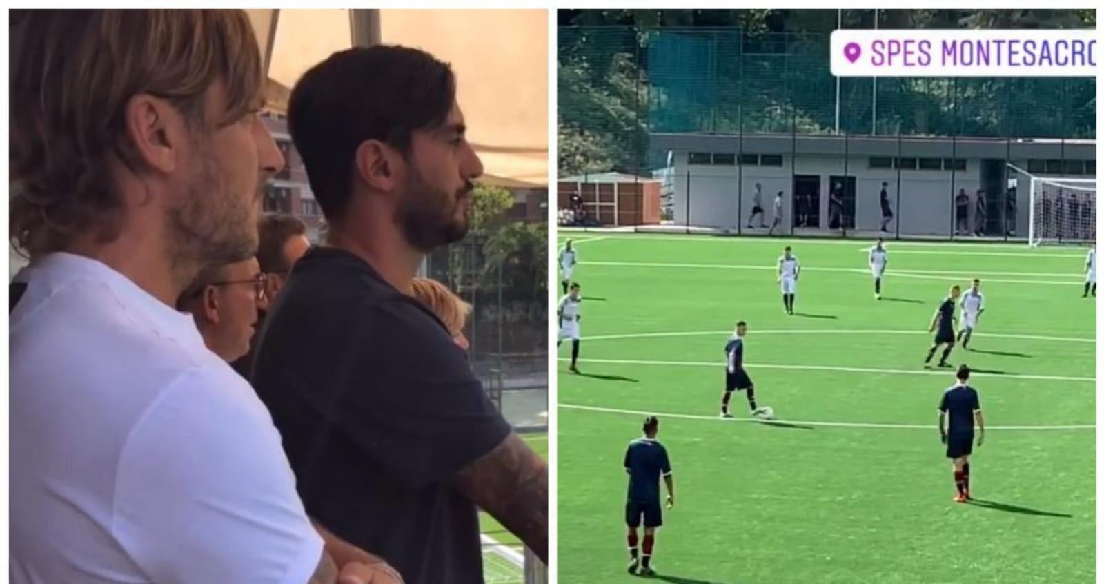 VIDEO - Totti e Aquilani insieme per la sfida Montesacro-Totti Soccer School