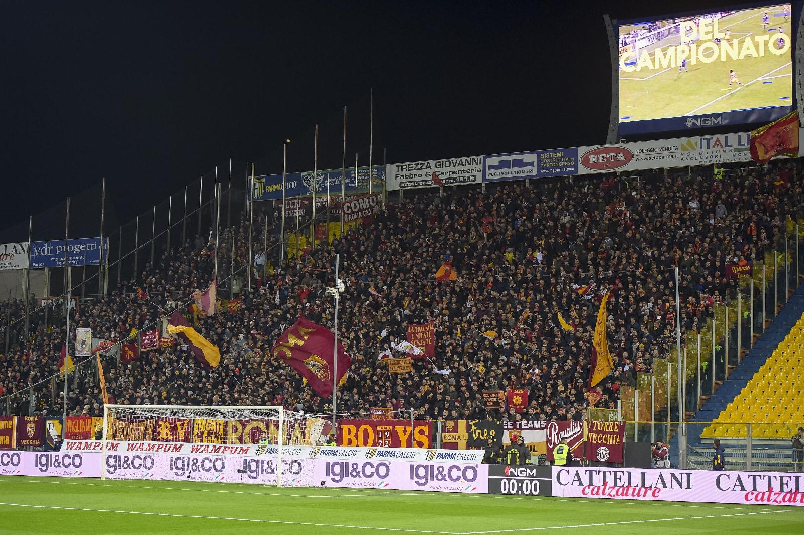Parma-Roma, l'applauso sentito al di là della sconfitta©LaPresse