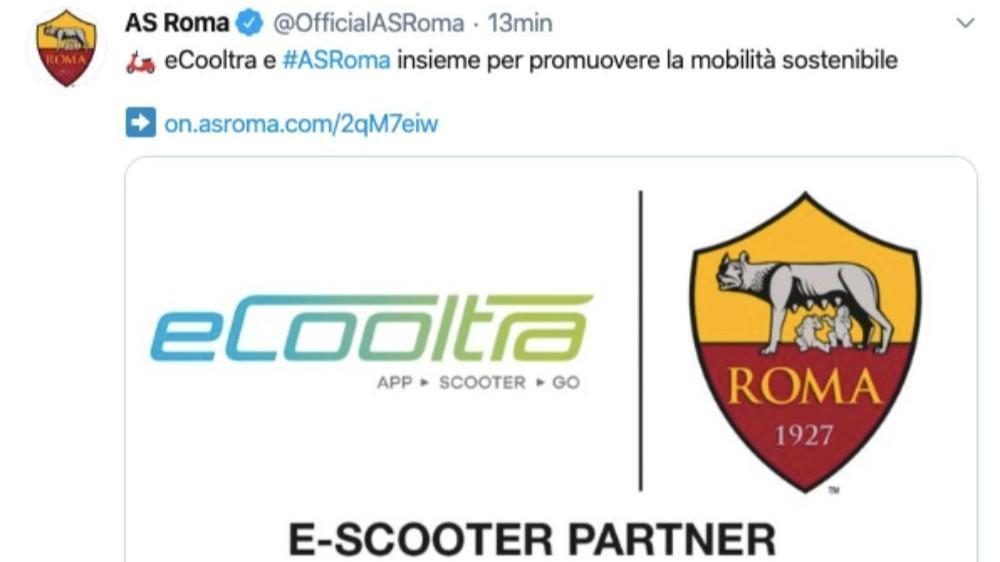 Roma, partnership con eCooltra per promuovere la mobilità sostenibile