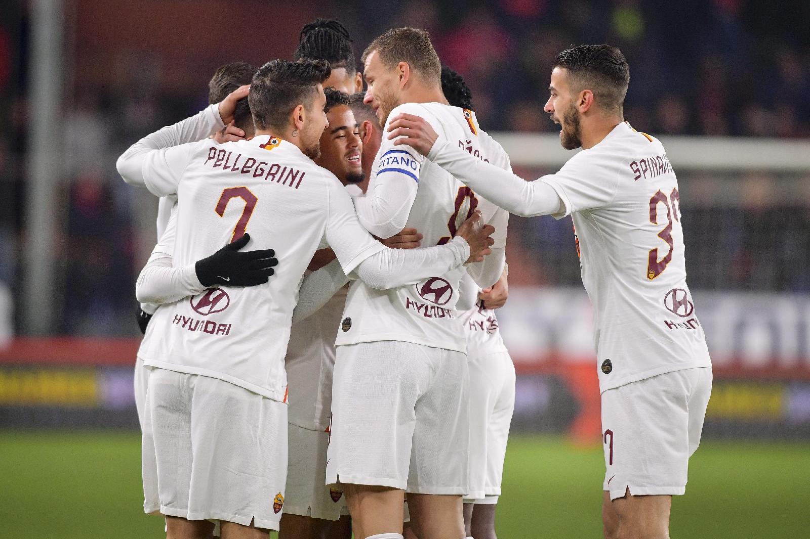 Genoa-Roma 1-3: i giallorossi non mollano. Pronti per la Juve e per il derby©LaPresse