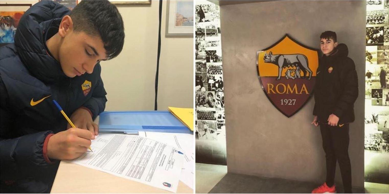 FOTO - Calciomercato Roma, il 16enne australiano Volpato firma per tre anni: 