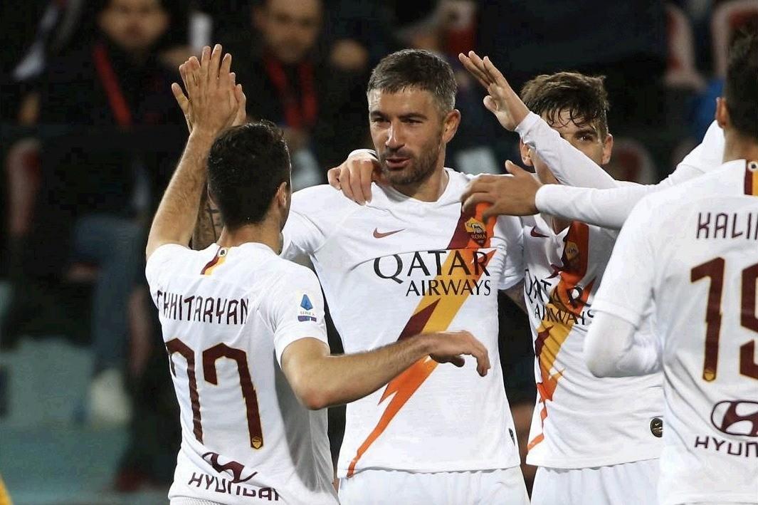 Roma 4 volte in gol per due gare di fila in Serie A: non succedeva da ottobre 2015©Mancini