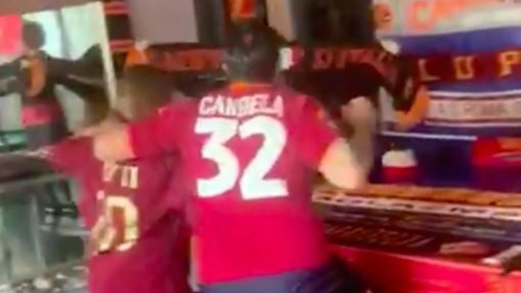 VIDEO - Candela replica il gol scudetto di Totti e la casa diventa uno stadio