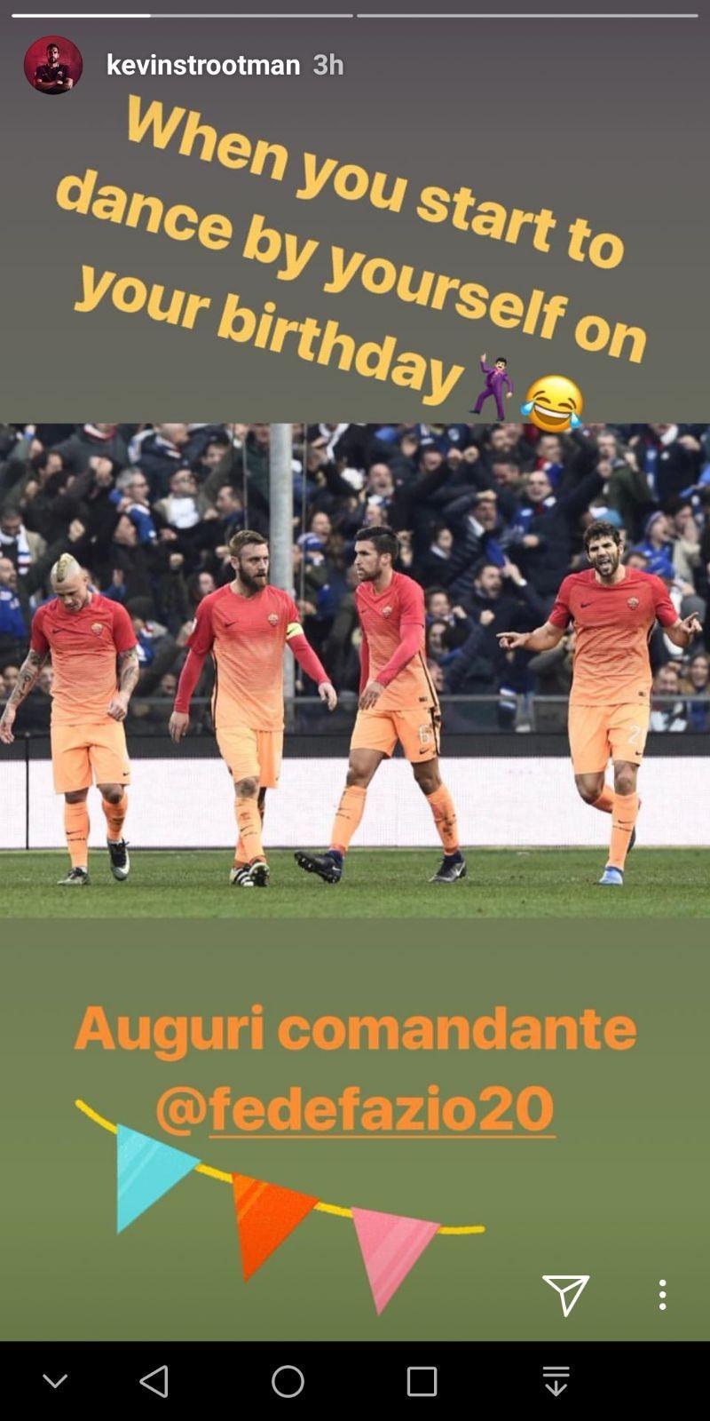 Instagram La Gallery Degli Auguri Di Buon Compleanno A Dzeko E Fazio