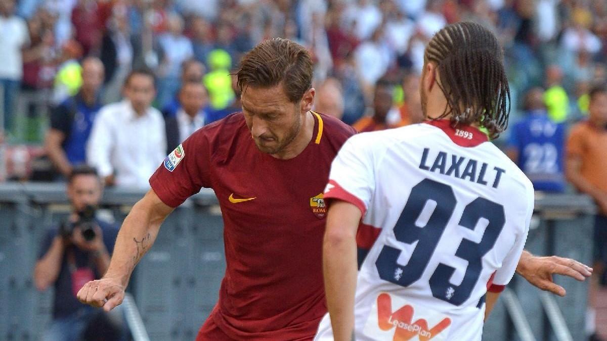 Francesco Totti: the last kick, the last shot against the 93