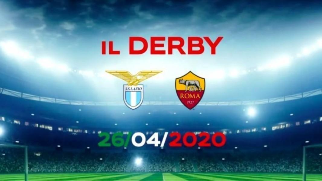 Il bello del derby: oggi il Lazio-Roma delle donazioni per la lotta al coronavirus