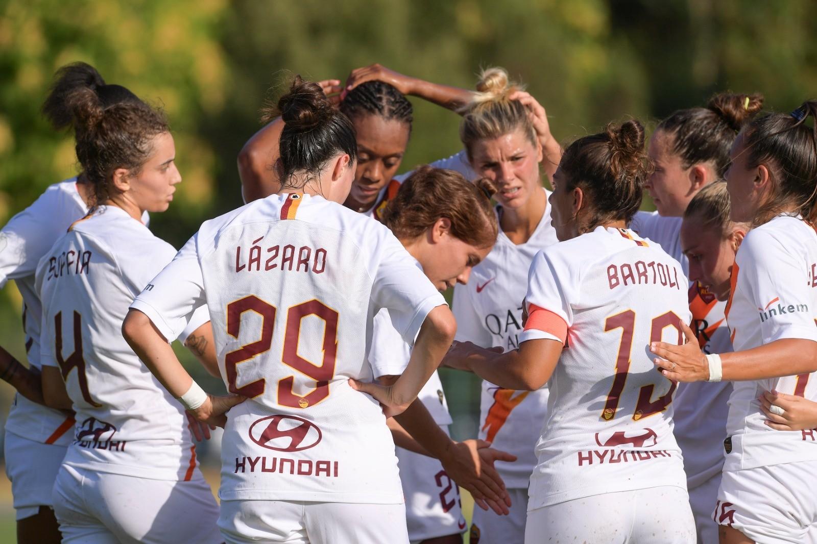 Roma Femminile, battuto 3-2 l’Empoli in amichevole