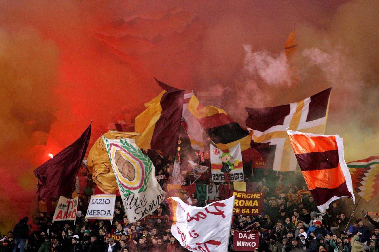 Domani Milan-Roma: allo stadio Meazza arriva la carica dei duemila tifosi giallorossi