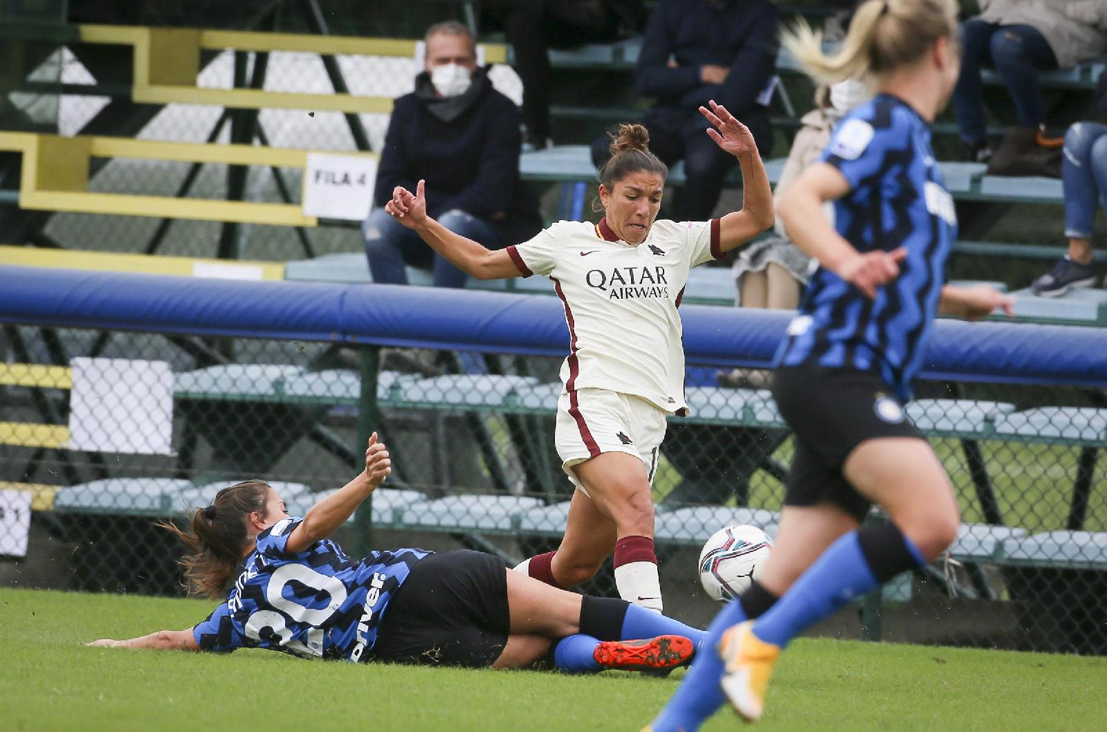 Inter-Roma Femminile 1-1: Marinelli risponde a Serturini©LaPresse