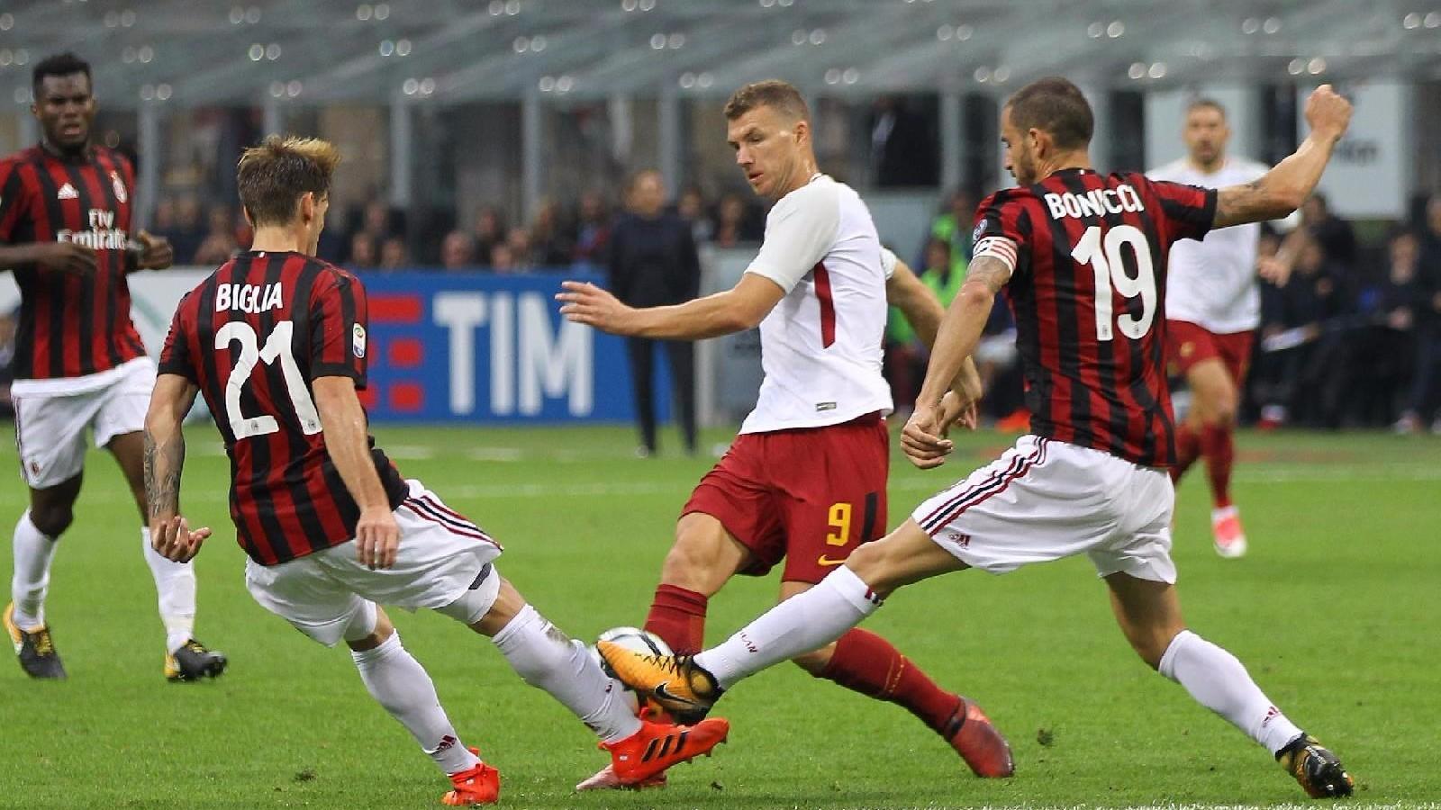 Milan-Roma, Edincredibile: 24 gol in 24 partite per il gigante Dzeko