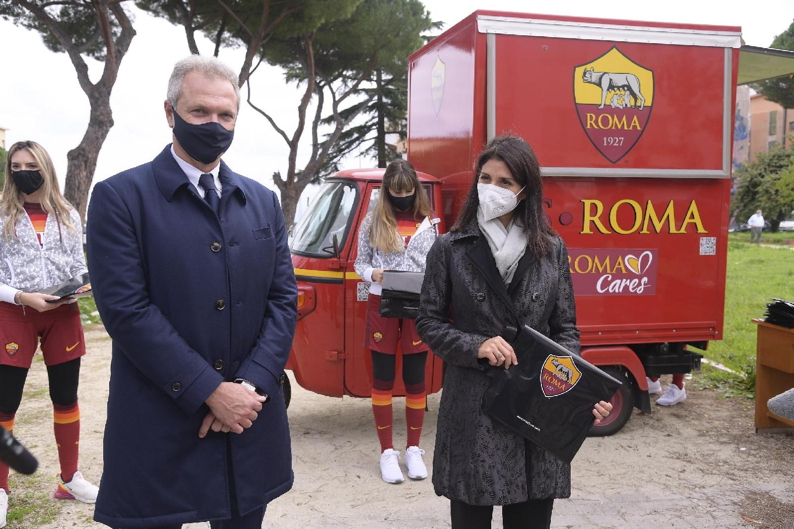 Roma Cares in campo contro il coronavirus: 