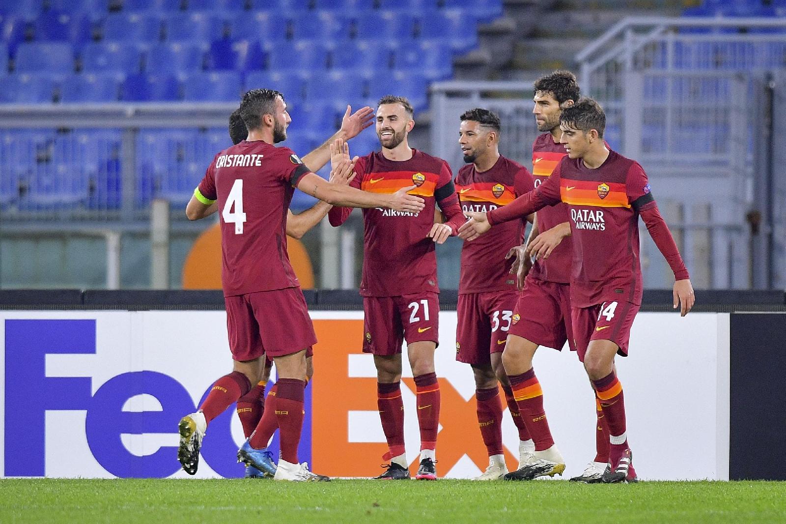 Roma-Cluj 5-0: Mayoral, Ibanez, Pedro e Mkhitaryan firmano il successo©LaPresse