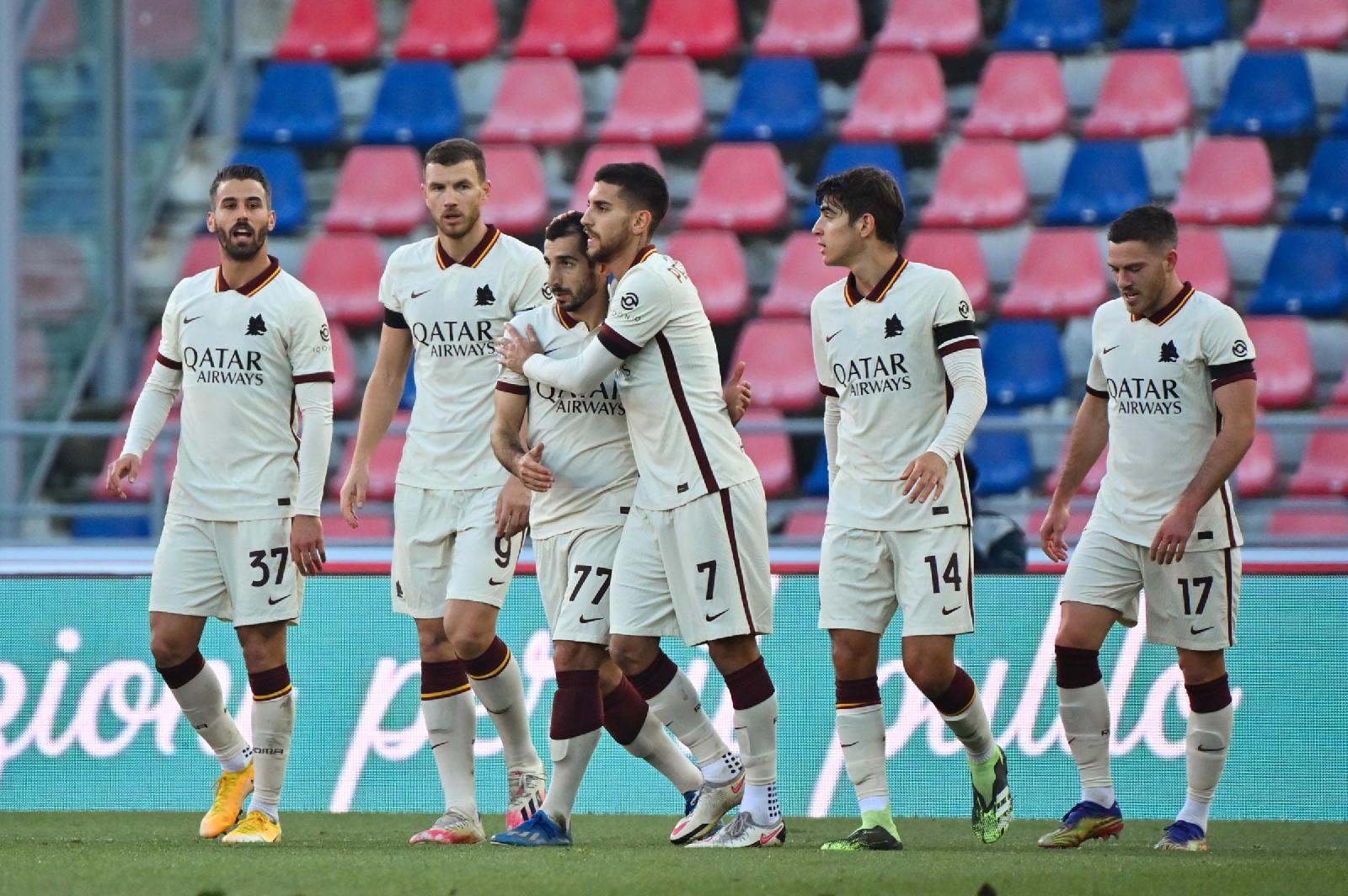 L'esultanza dopo il primo gol al Bologna ©LaPresse