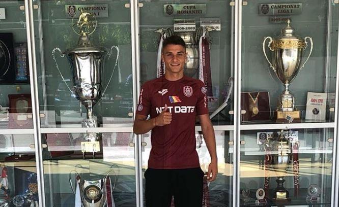 FOTO - Ufficiale, George Ganea è un nuovo calciatore del Cluj