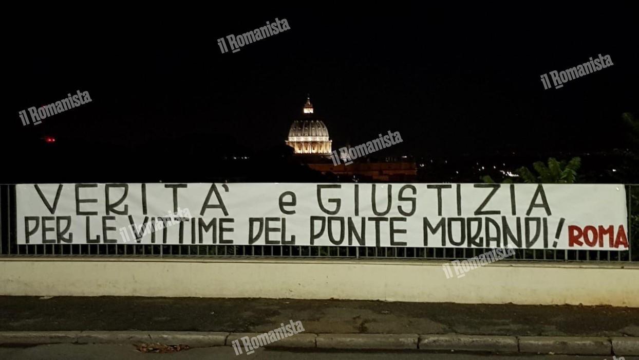 FOTO - La solidarietà dei romanisti: 
