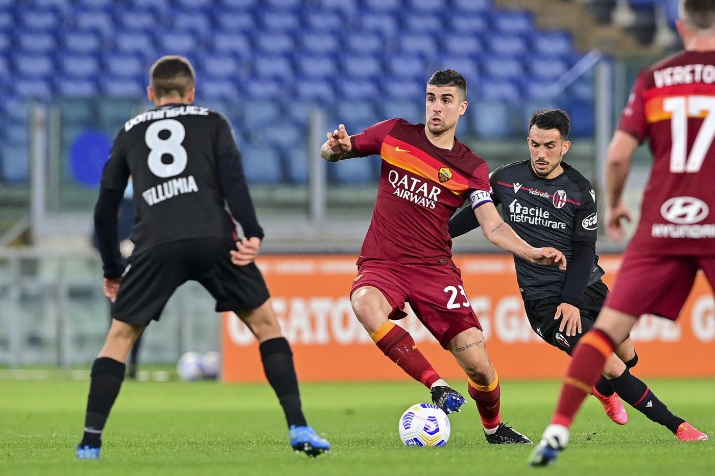 Le pagelle di Roma-Bologna 1-0: Mancini il migliore, Ibanez d'umiltà©LaPresse