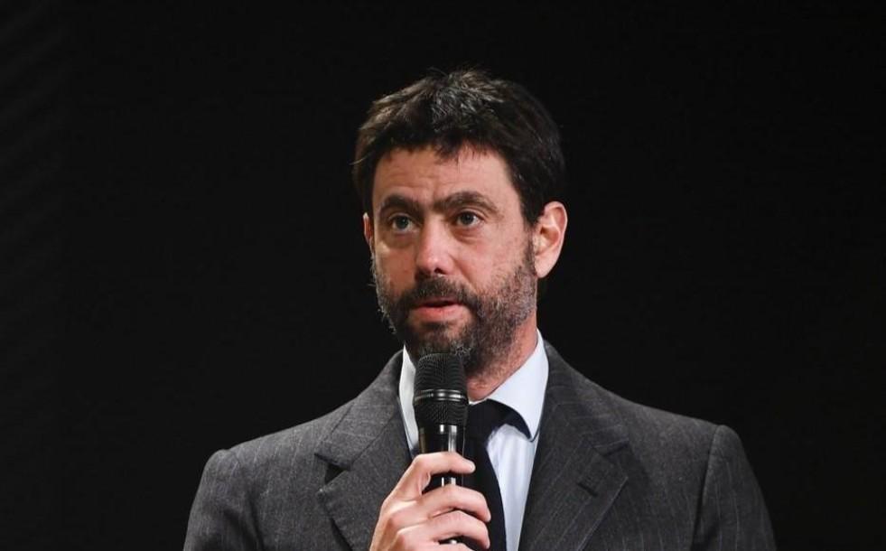 Il presidente della Juventus Andrea Agnelli, di LaPresse