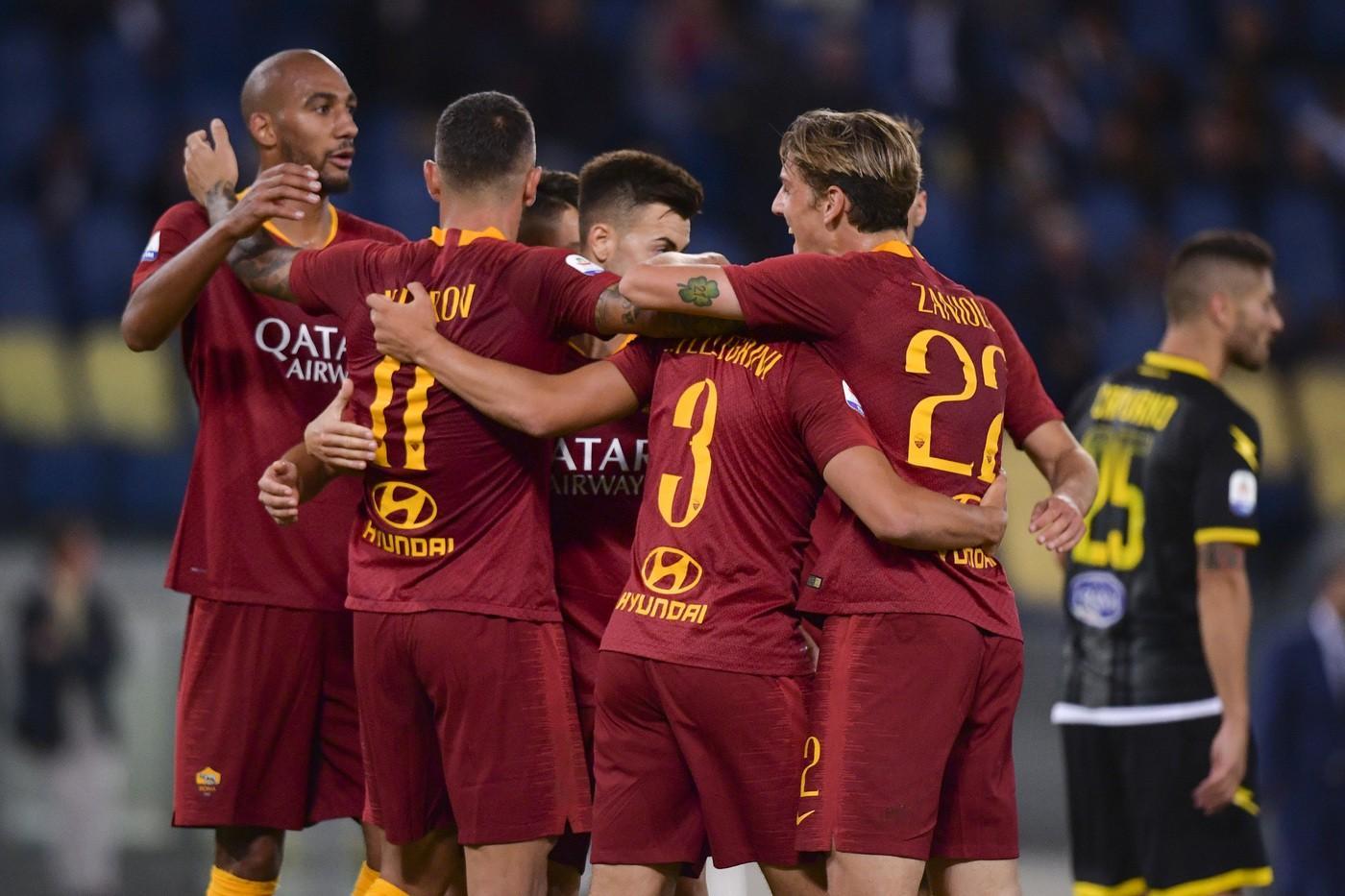 La Roma torna a vincere: battuto 4-0 il Frosinone all'Olimpico©LaPresse