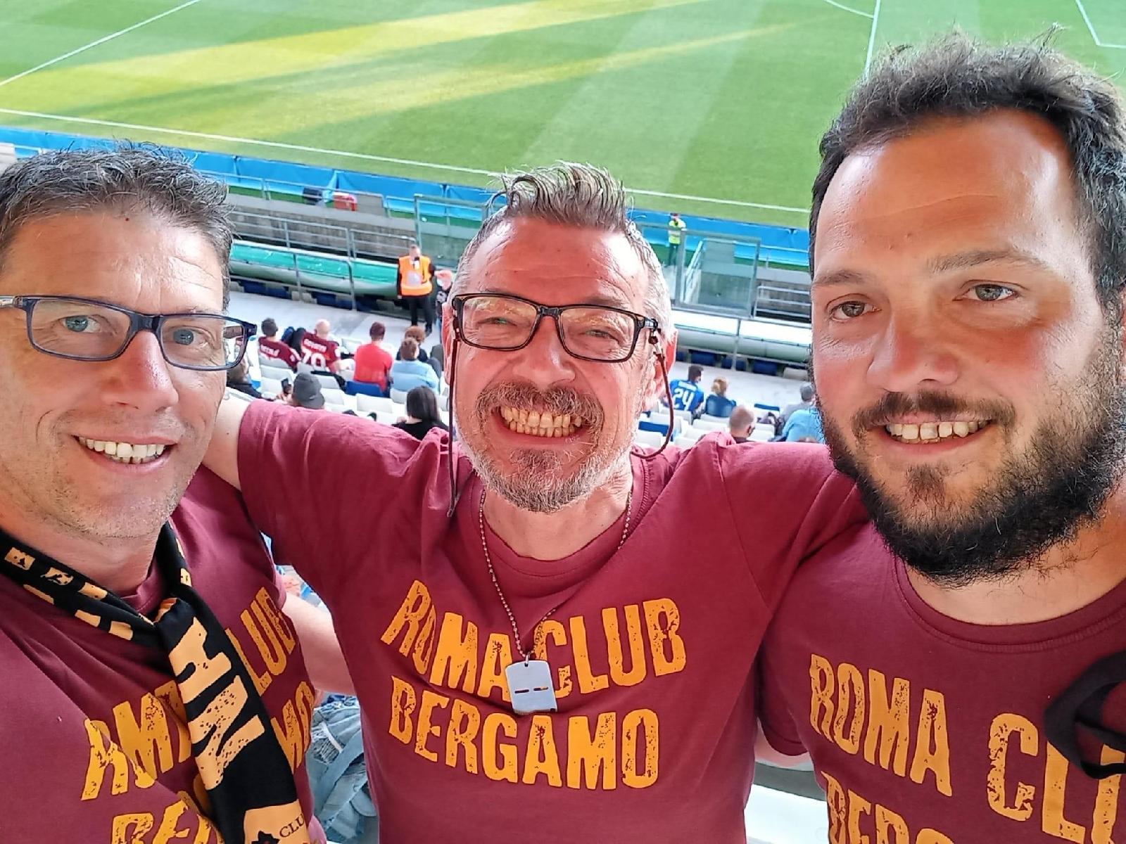 Il Roma Club Bergamo: «Il ritorno allo stadio è stato adrenalina pura»