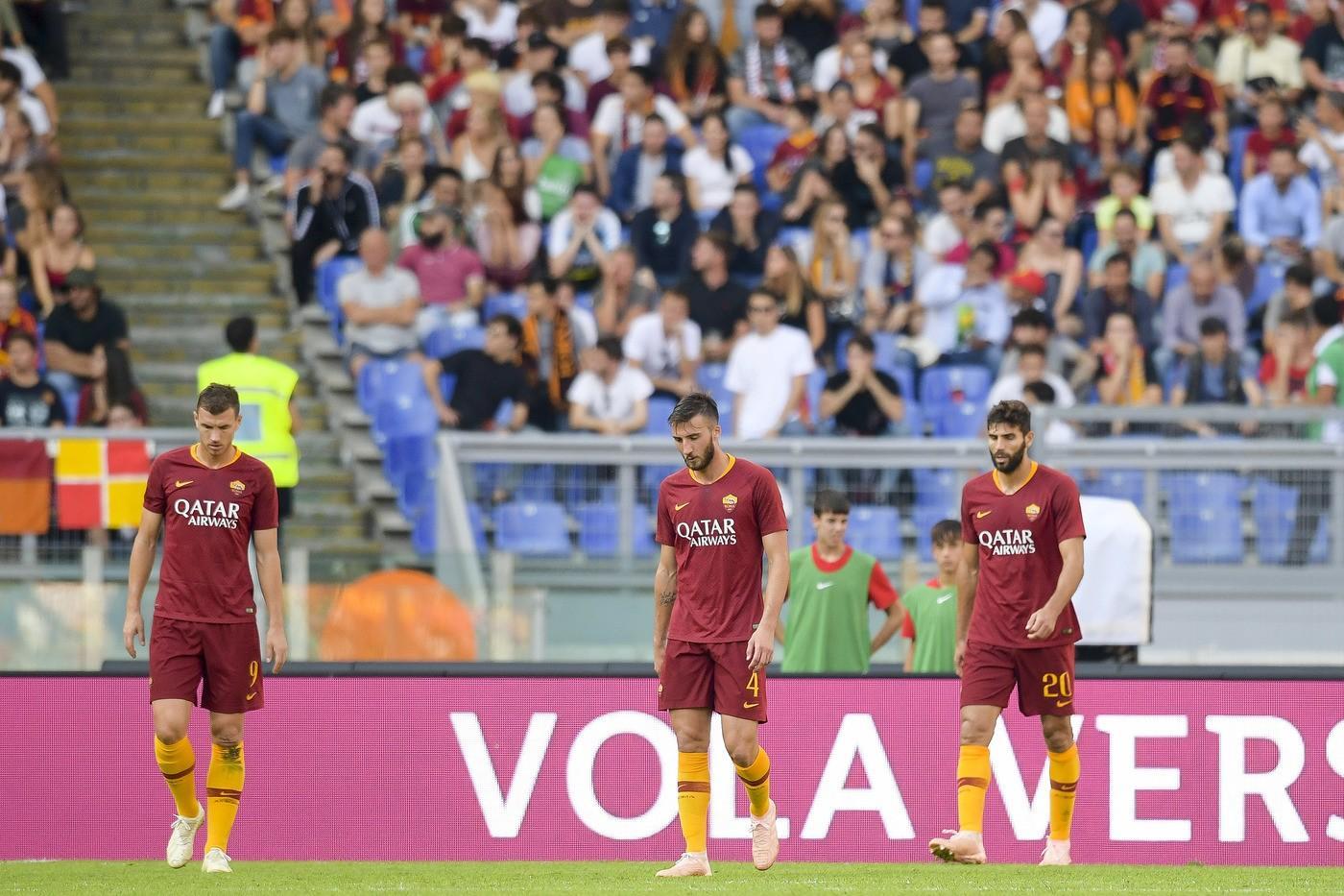 Roma senza difesa: dodici reti subite in nove gare di campionato