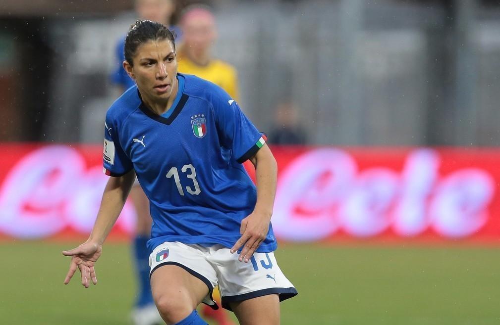 Elisa Bartoli con la maglia dell'Italia 