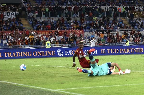 GALLERY - Il gol di tacco di Abraham in Roma-Udinese ©Mancini