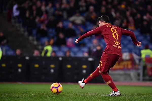 Diego Perotti e la corsa sotto la Curva Sud ©LaPresse