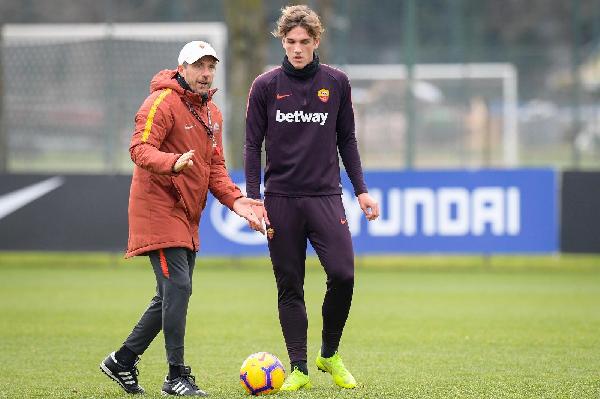 Di Francesco guida Zaniolo ©LaPresse
