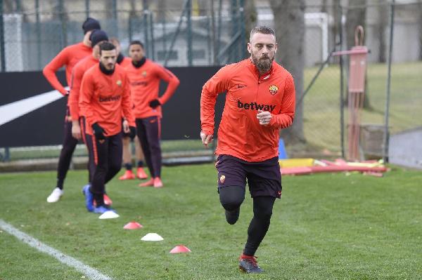 L'allungo di Daniele De Rossi ©LaPresse