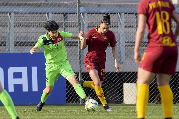 FOTO - I gol e le dediche importanti: la vittoria della Roma Femminile ©LaPresse