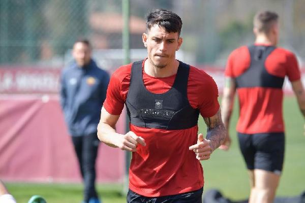 Ibanez a Trigoria (AS Roma via Getty Images)