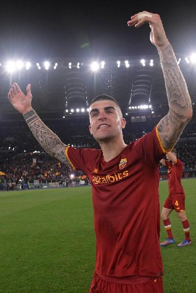 Mancini (As Roma via Getty Images) 