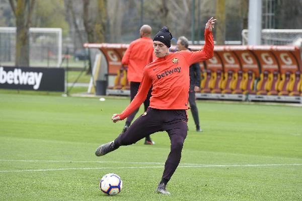 FOTO - Trigoria: Ranieri studia la Roma, Ünder lavora sul campo ©LaPresse