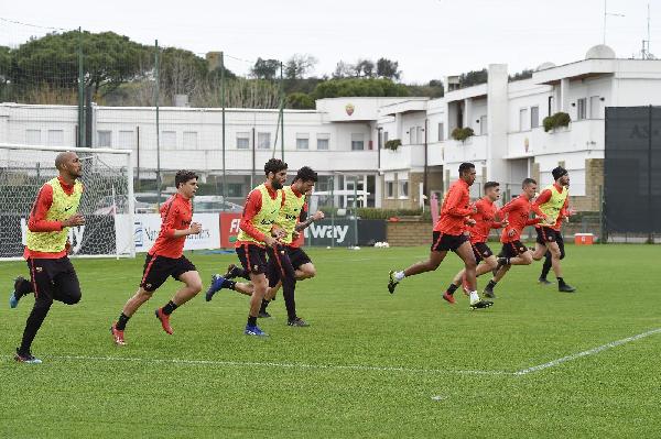 La squadra durante uno scatto ©LaPresse