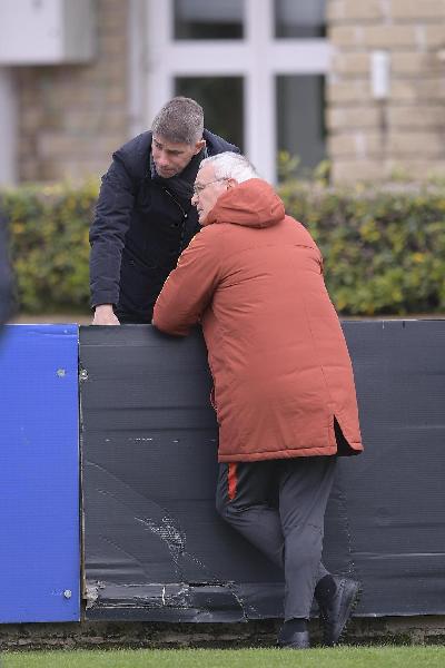 Ranieri a colloquio con Massara ©LaPresse
