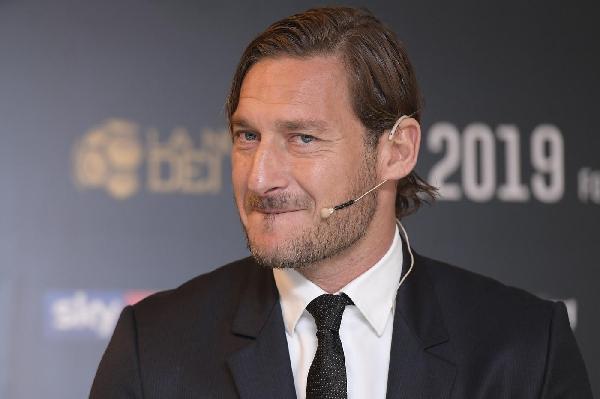 Totti accenna un sorriso nel corso dell'evento ©LaPresse