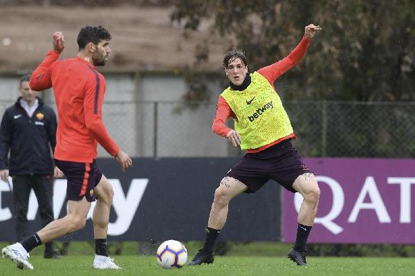 Fazio contro Zaniolo ©LaPresse
