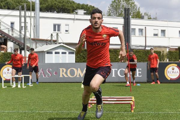 La concentrazione di Florenzi ©LaPresse
