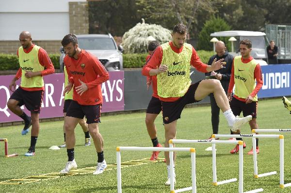 Dzeko e Cristante ©LaPresse