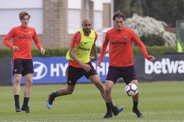 Schick e Nzonzi ©LaPresse