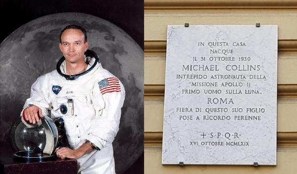50 anni fa il romano Michael Collins sbarcava sulla luna nella 