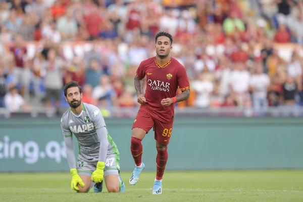 FOTO - La Roma ne fa quattro: le esultanze di Cristante, Dzeko, Mkhitaryan e Kluivert ©LaPresse
