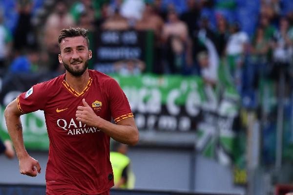 FOTO - La Roma ne fa quattro: le esultanze di Cristante, Dzeko, Mkhitaryan e Kluivert ©LaPresse